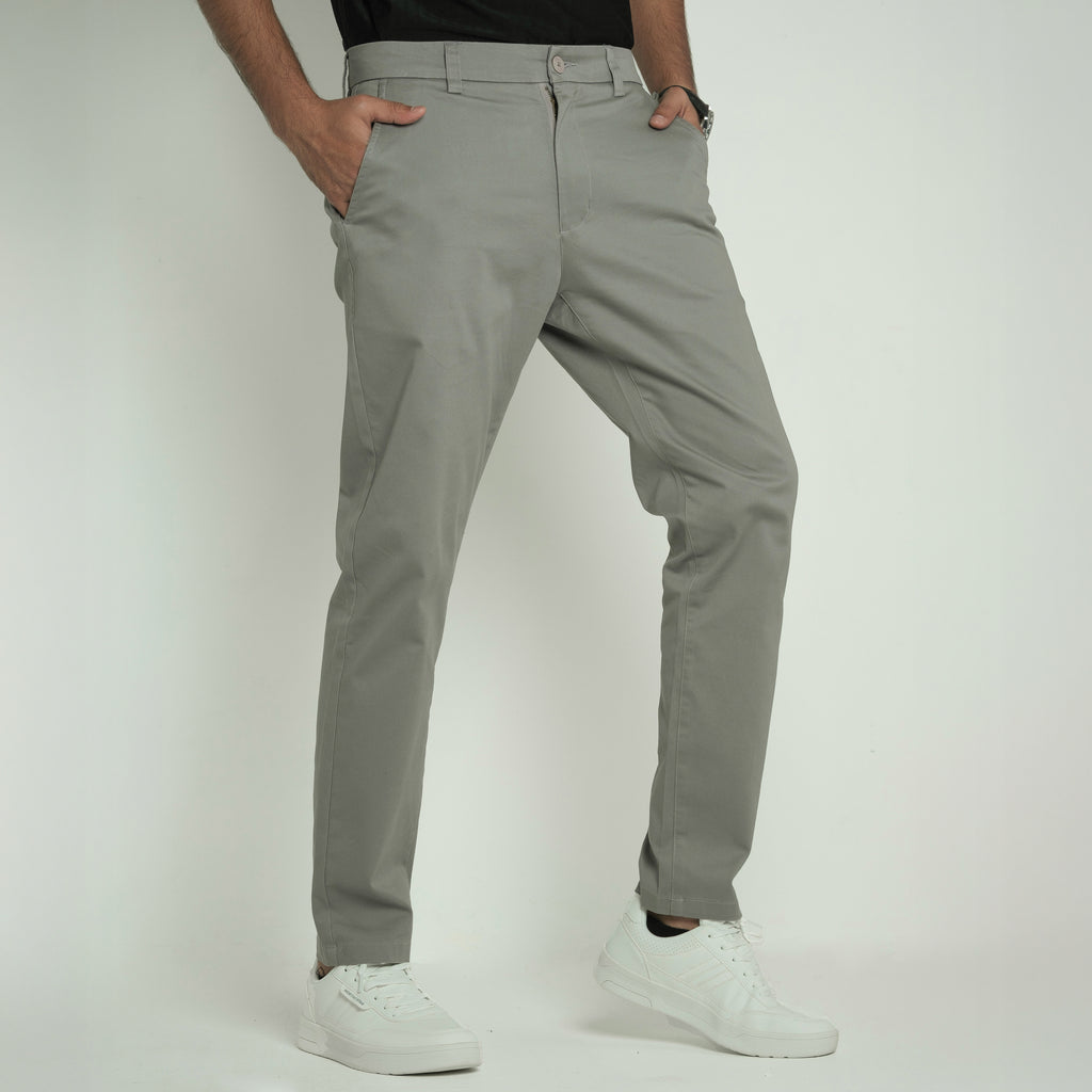 Premium Chino Pant- Light Olive (Zeera)