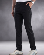 Premium Chino Twill Pant (Black)