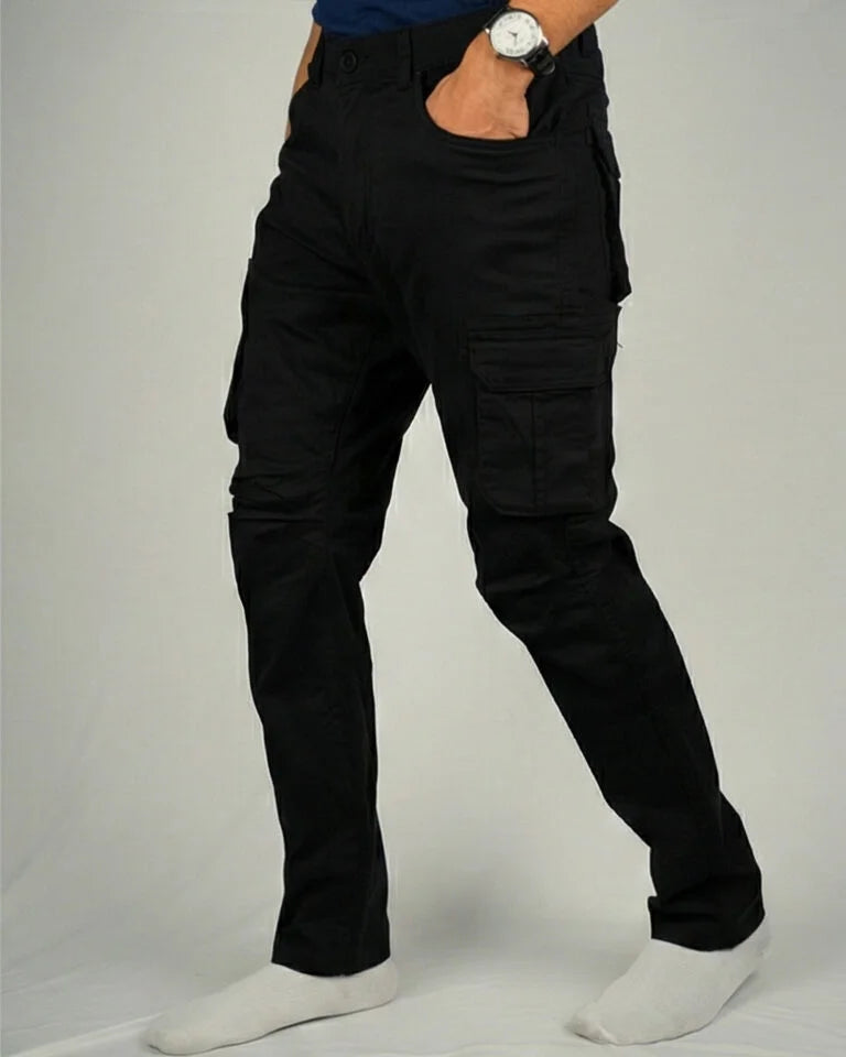 6 Pocket Cargo Pant – Black