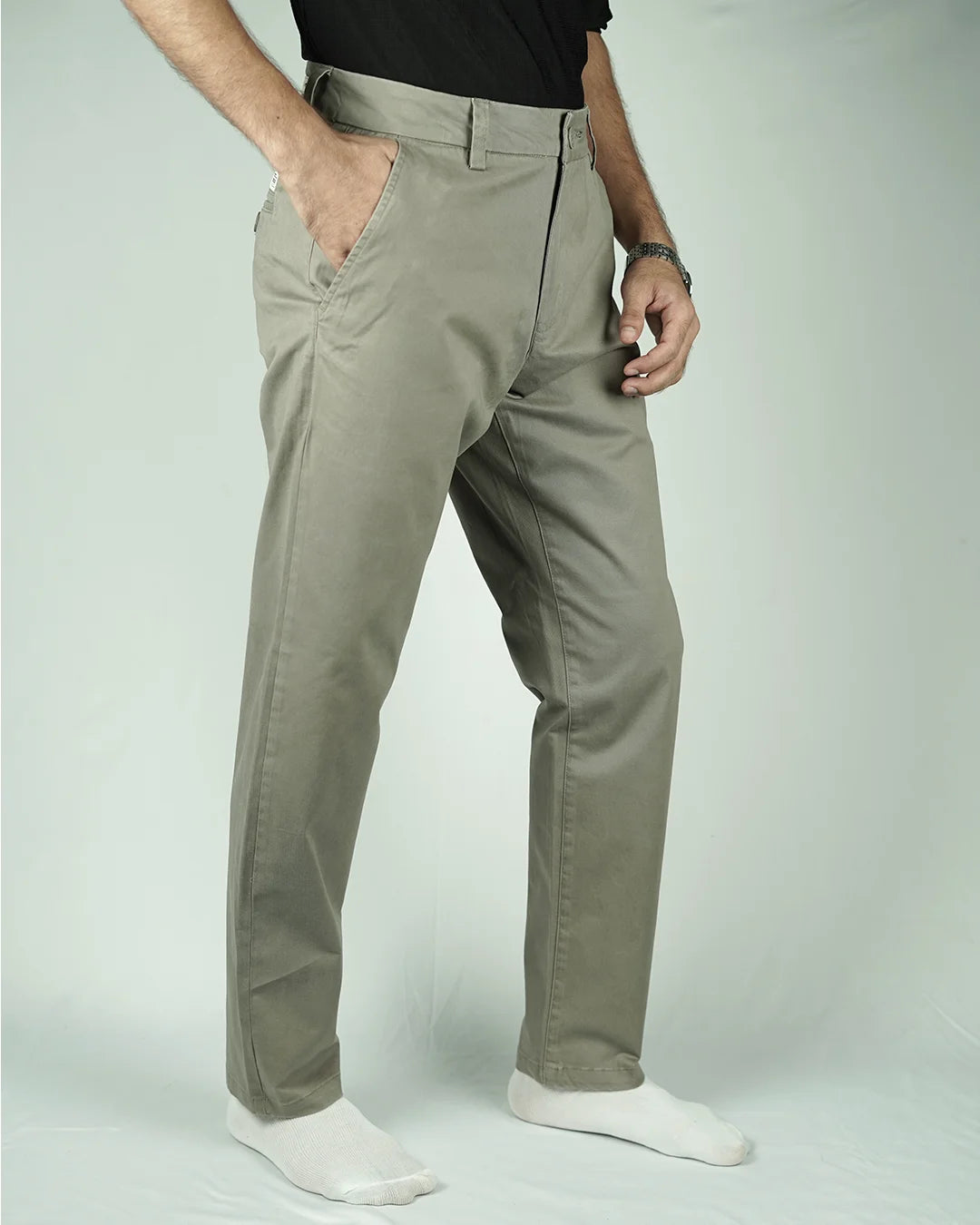 Premium Chino Pant- Ash Grey
