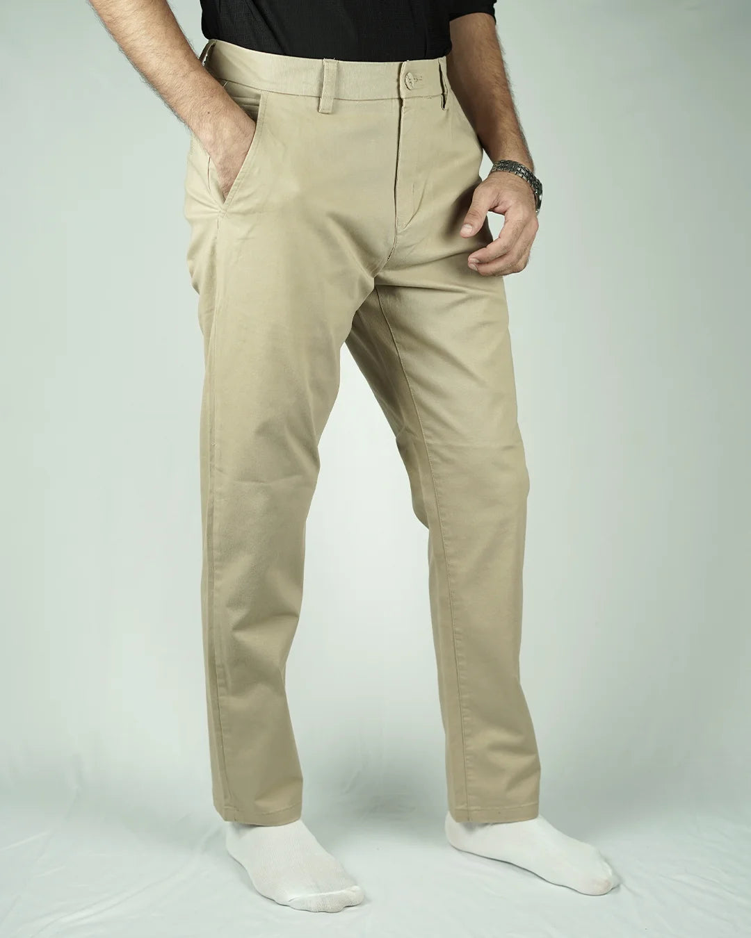 Premium Chino Pant- Dark Beige