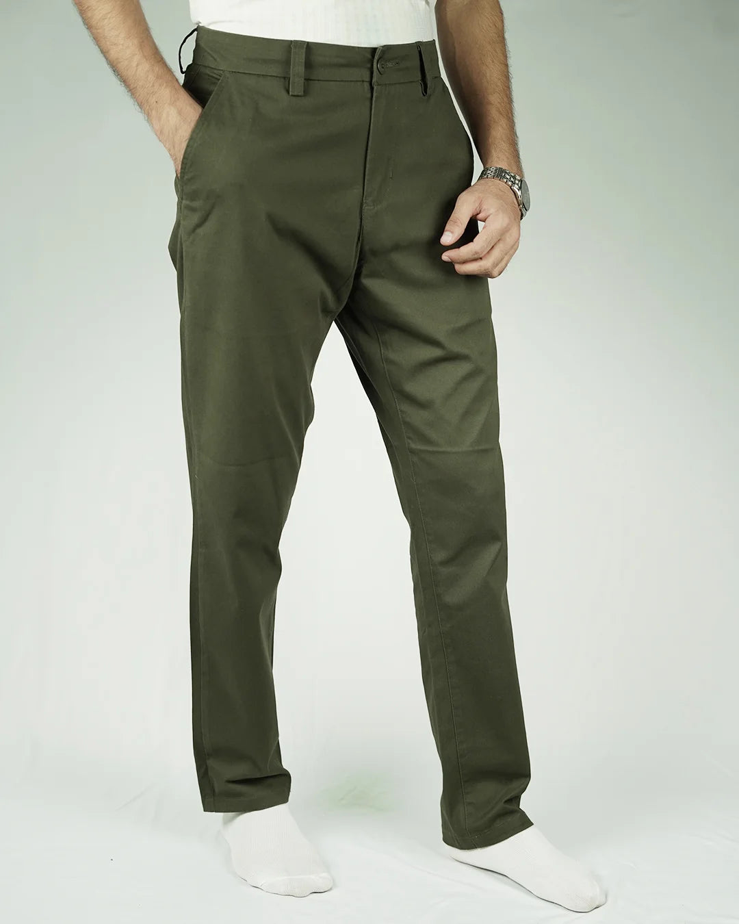 Premium Chino Pant- Olive