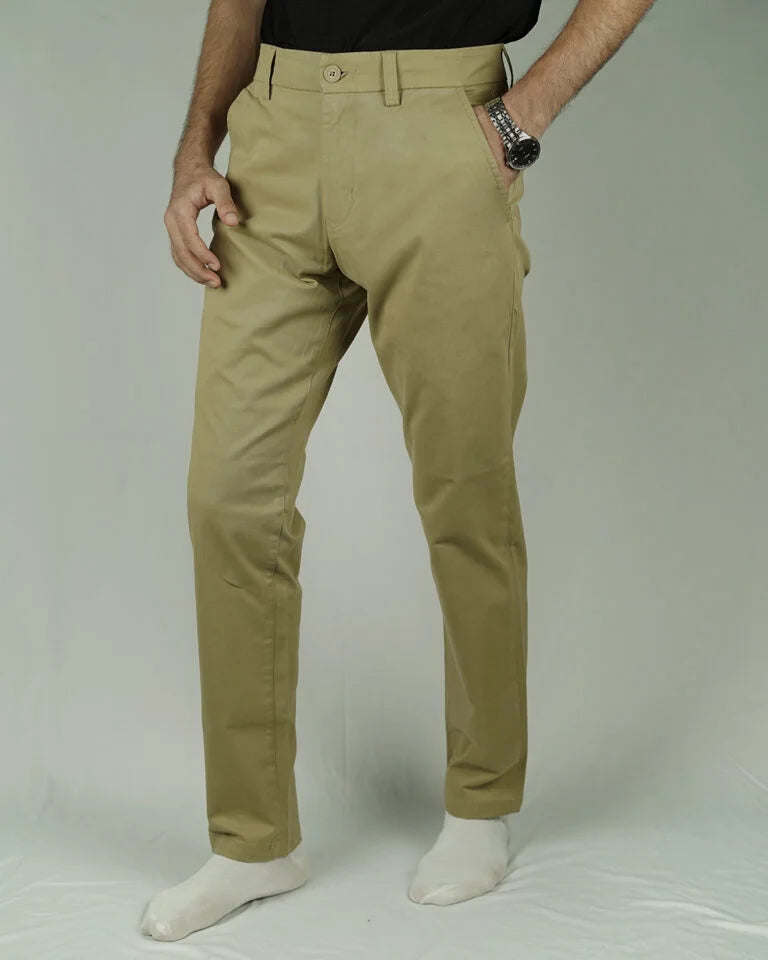 Premium Chino Pant- Khaki