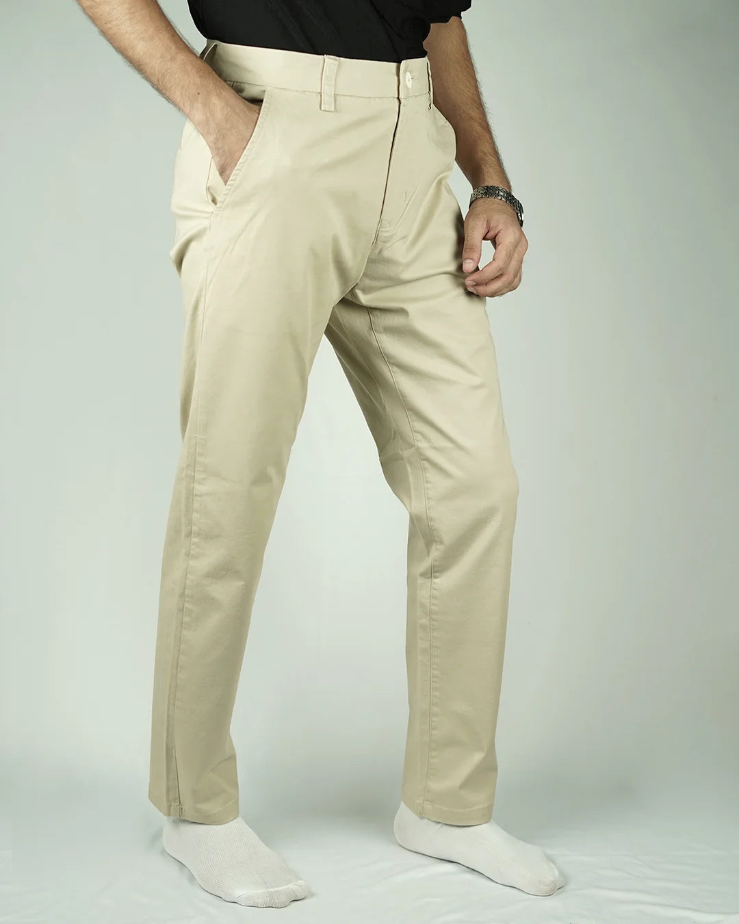 Premium Chino Pant- Off White