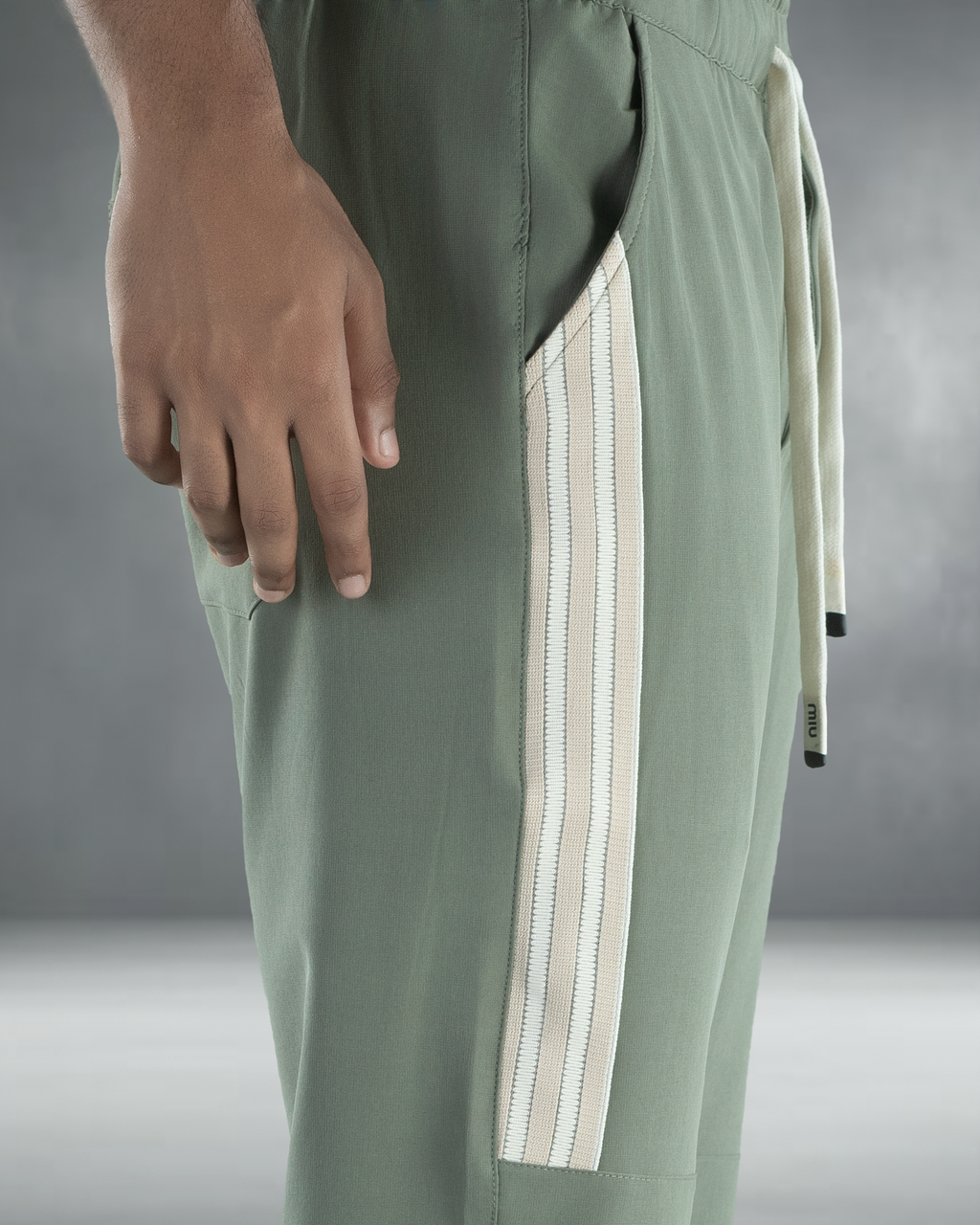 Premium Trouser Pant (Sage Green)
