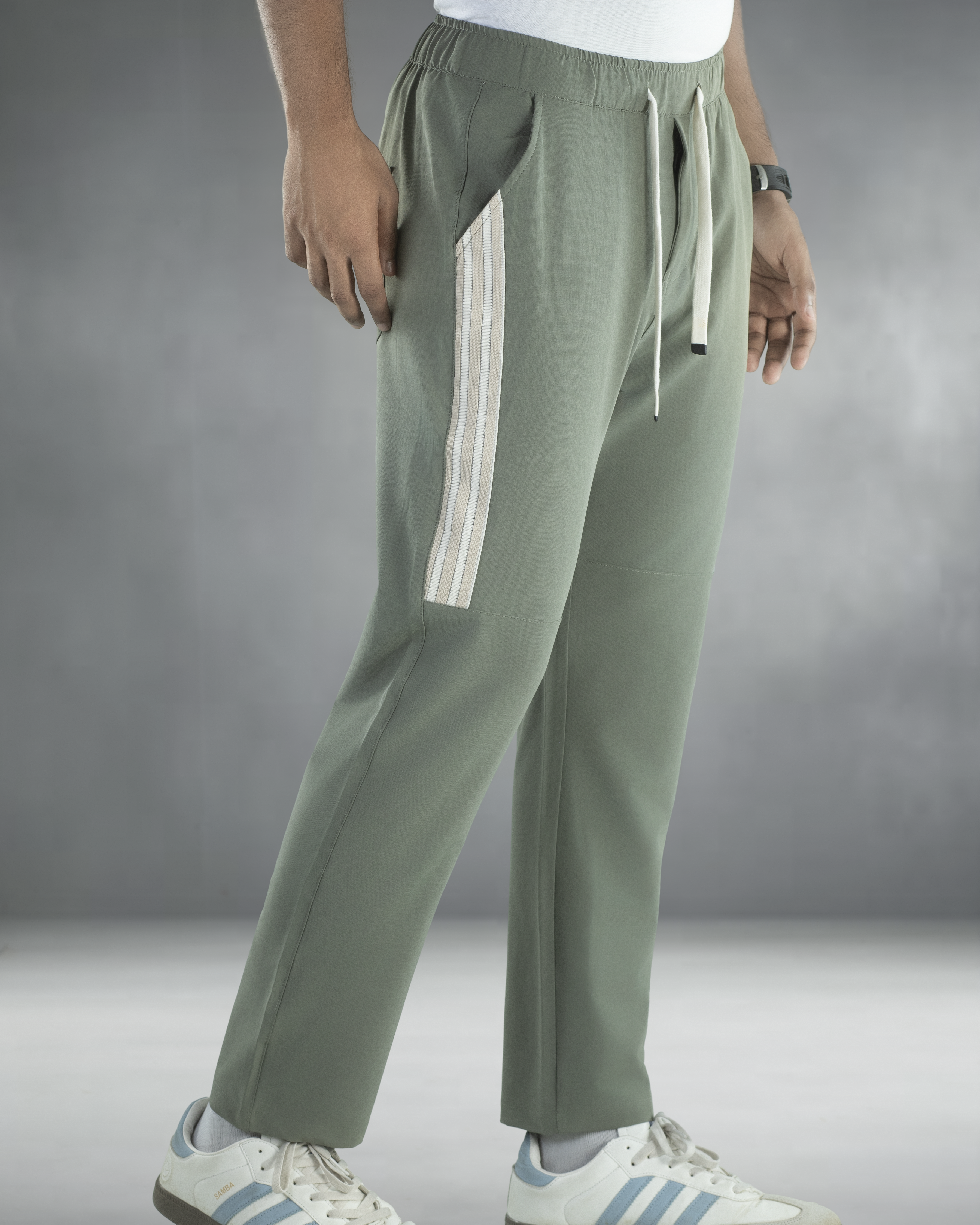 Premium Trouser Pant (Sage Green)