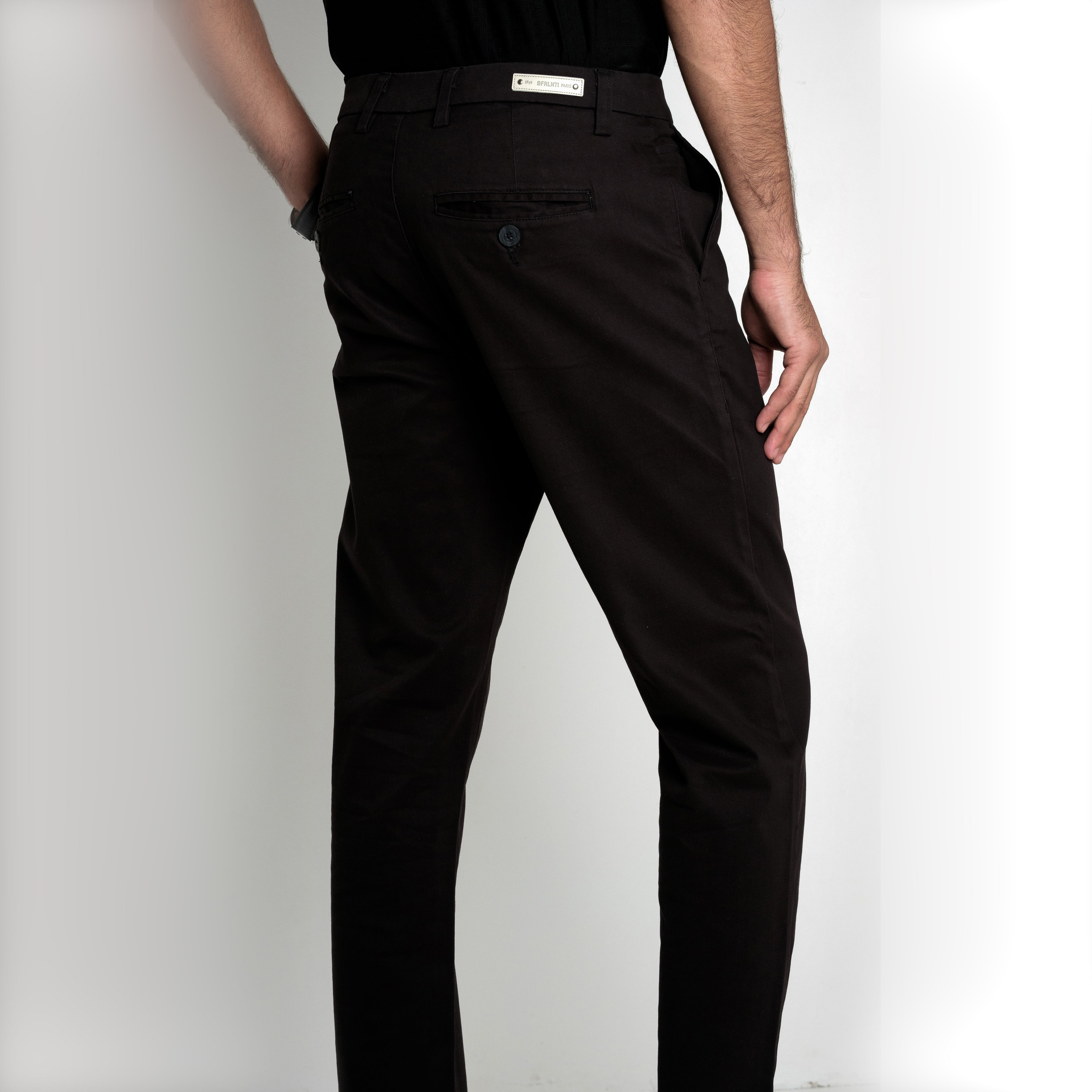 Premium Chino Pant- Black (Zeera)