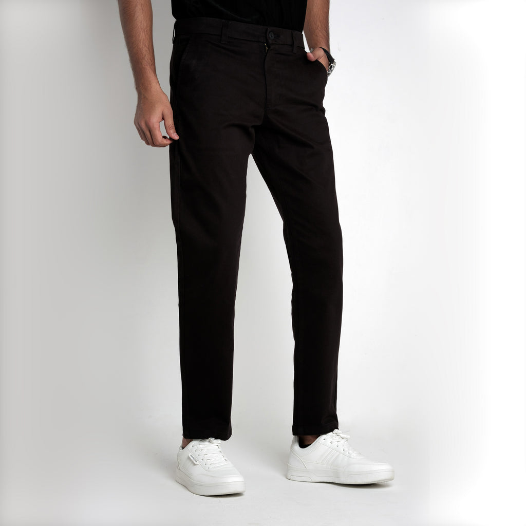Premium Chino Pant- Black (Zeera)