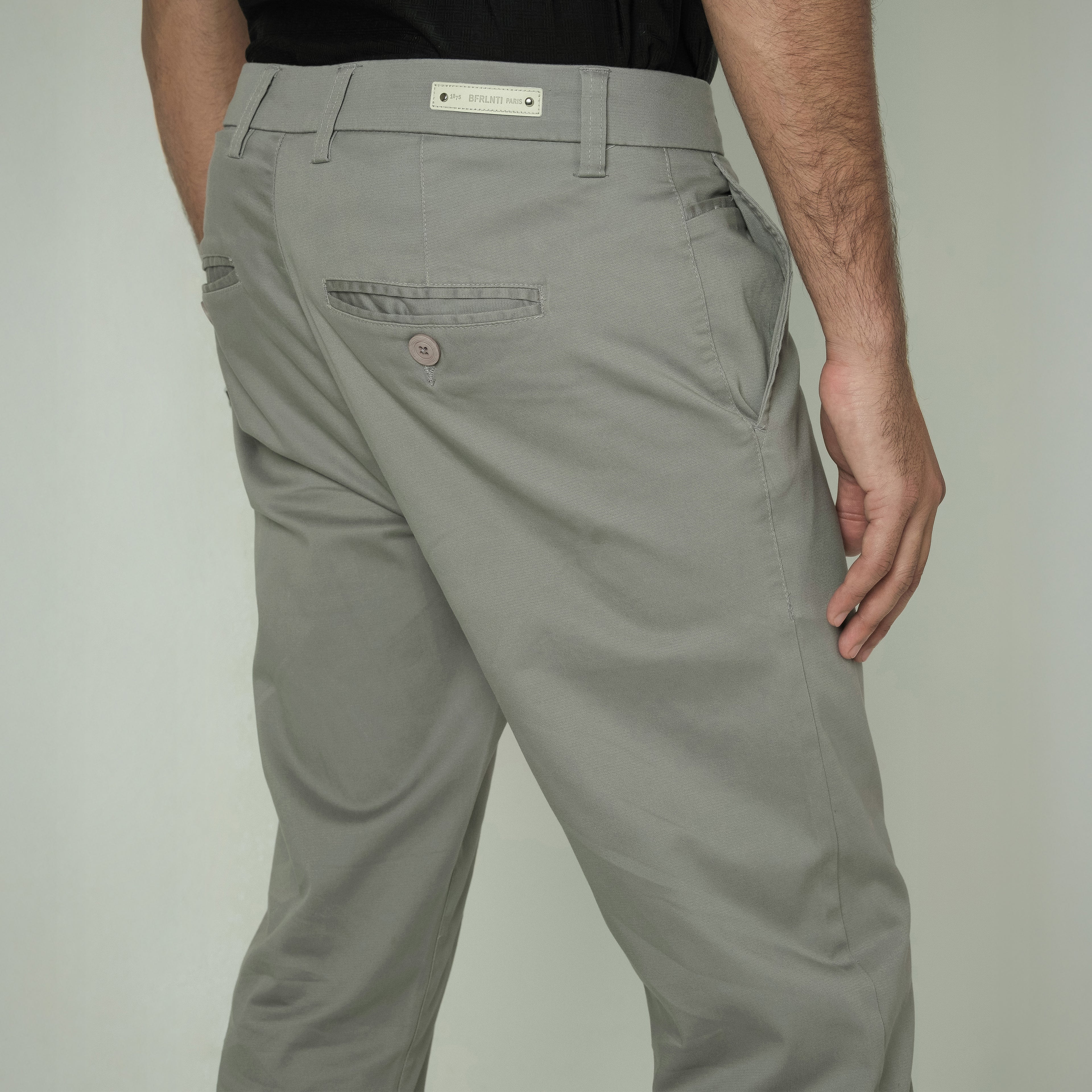 Premium Chino Pant- Light Olive (Zeera)
