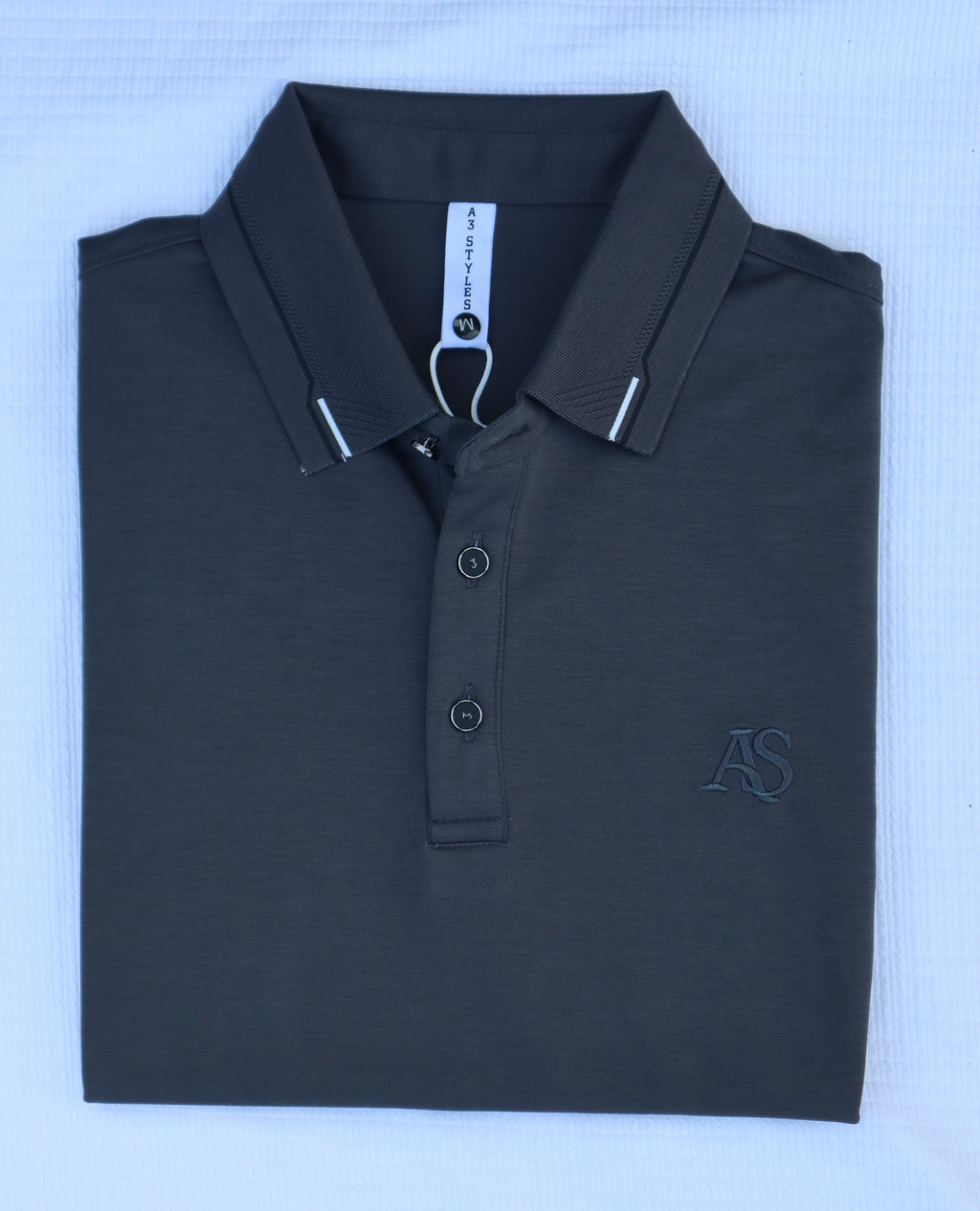 Premium Polo (Charcoal)