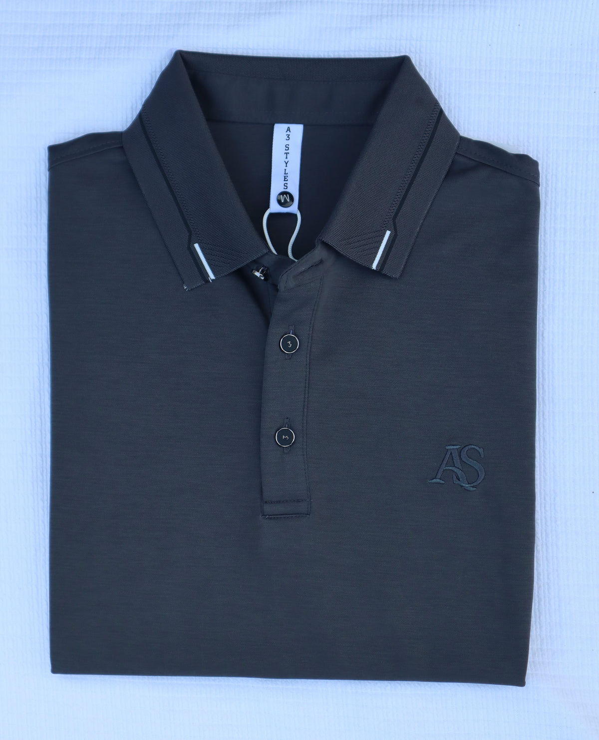 Premium Polo (Charcoal)