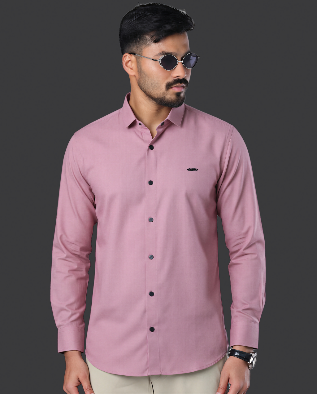 Bamboo Fiber Shirt (Dusty Rose)