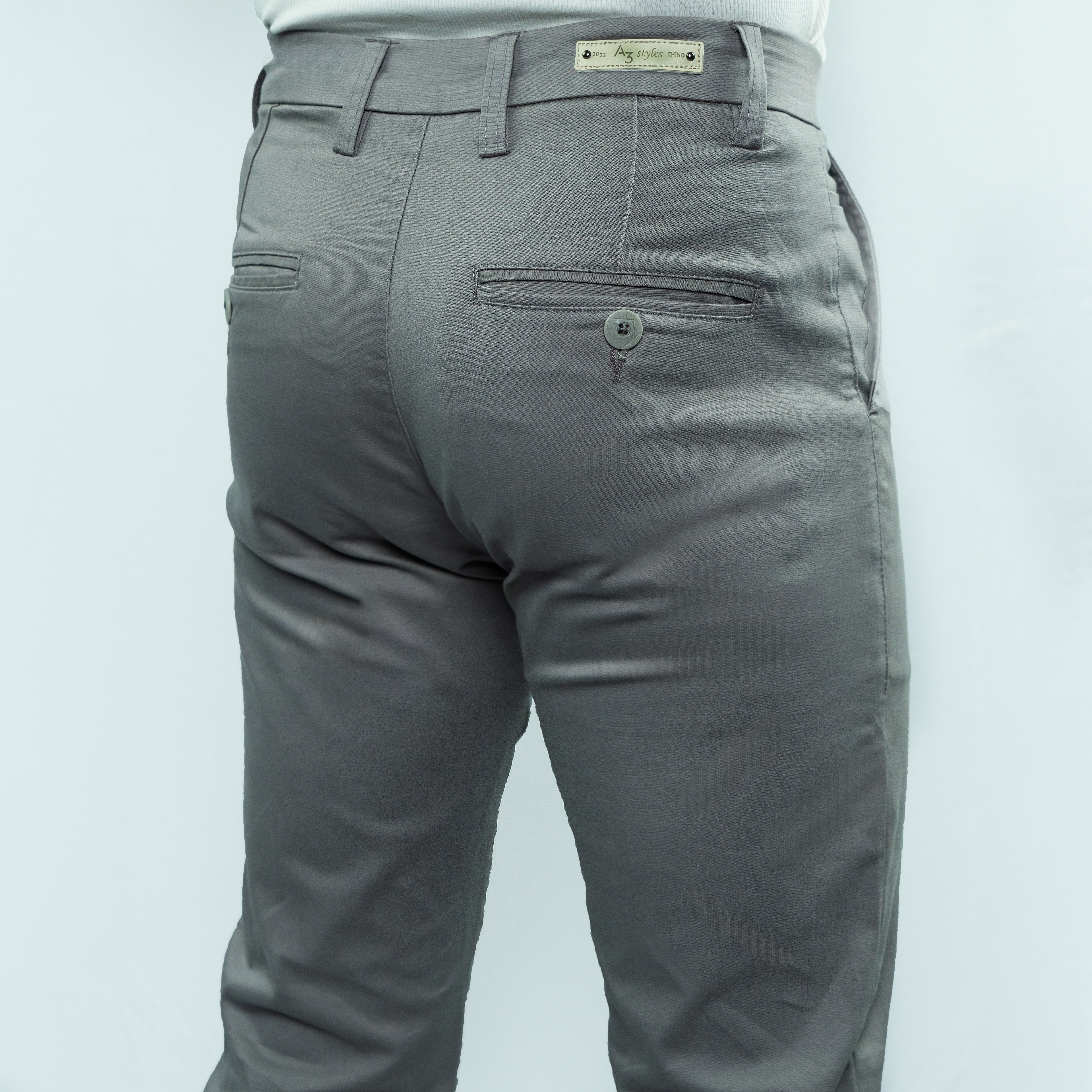 Premium Chino Twill Pant (Ash)