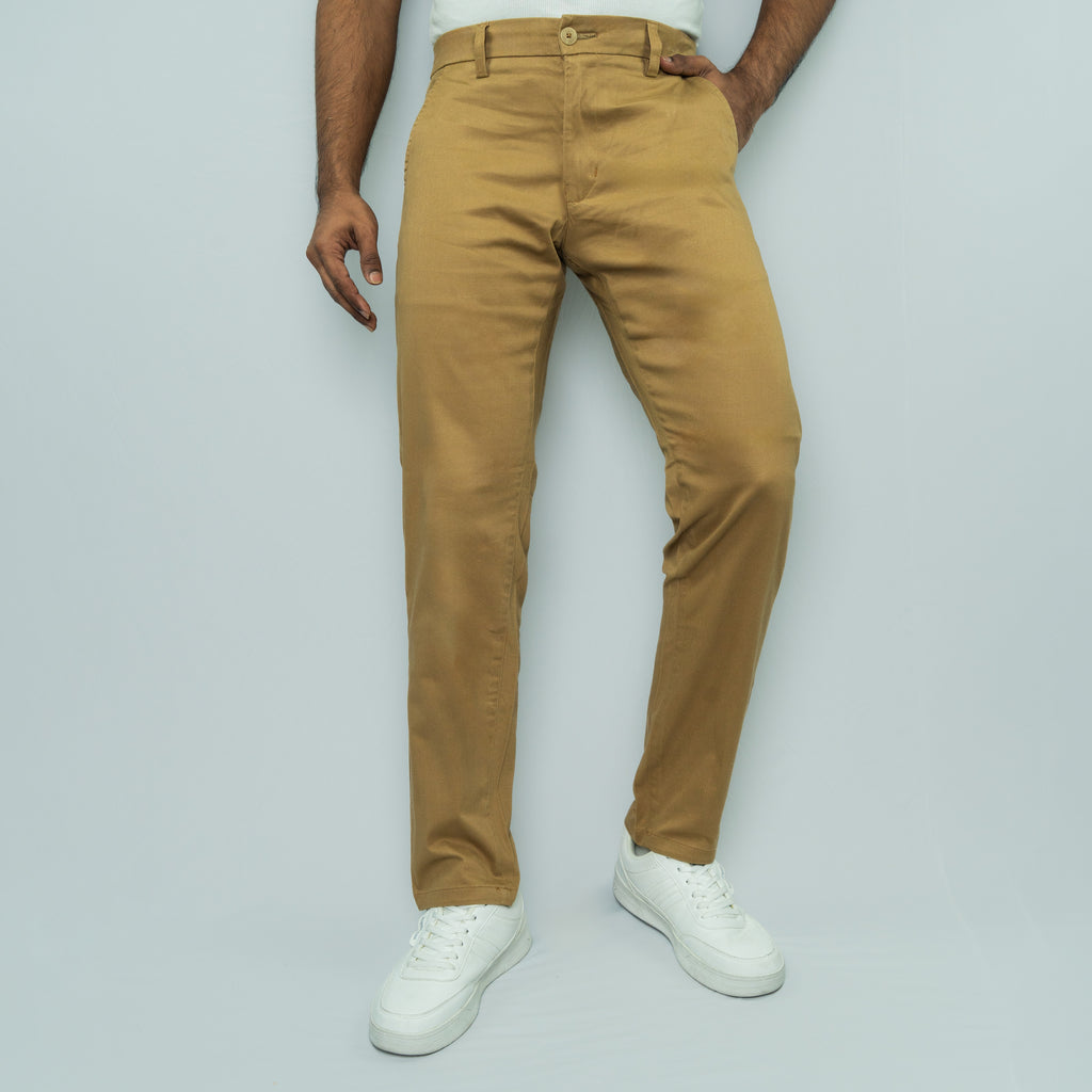 Premium Chino Twill Pant (Khaki)