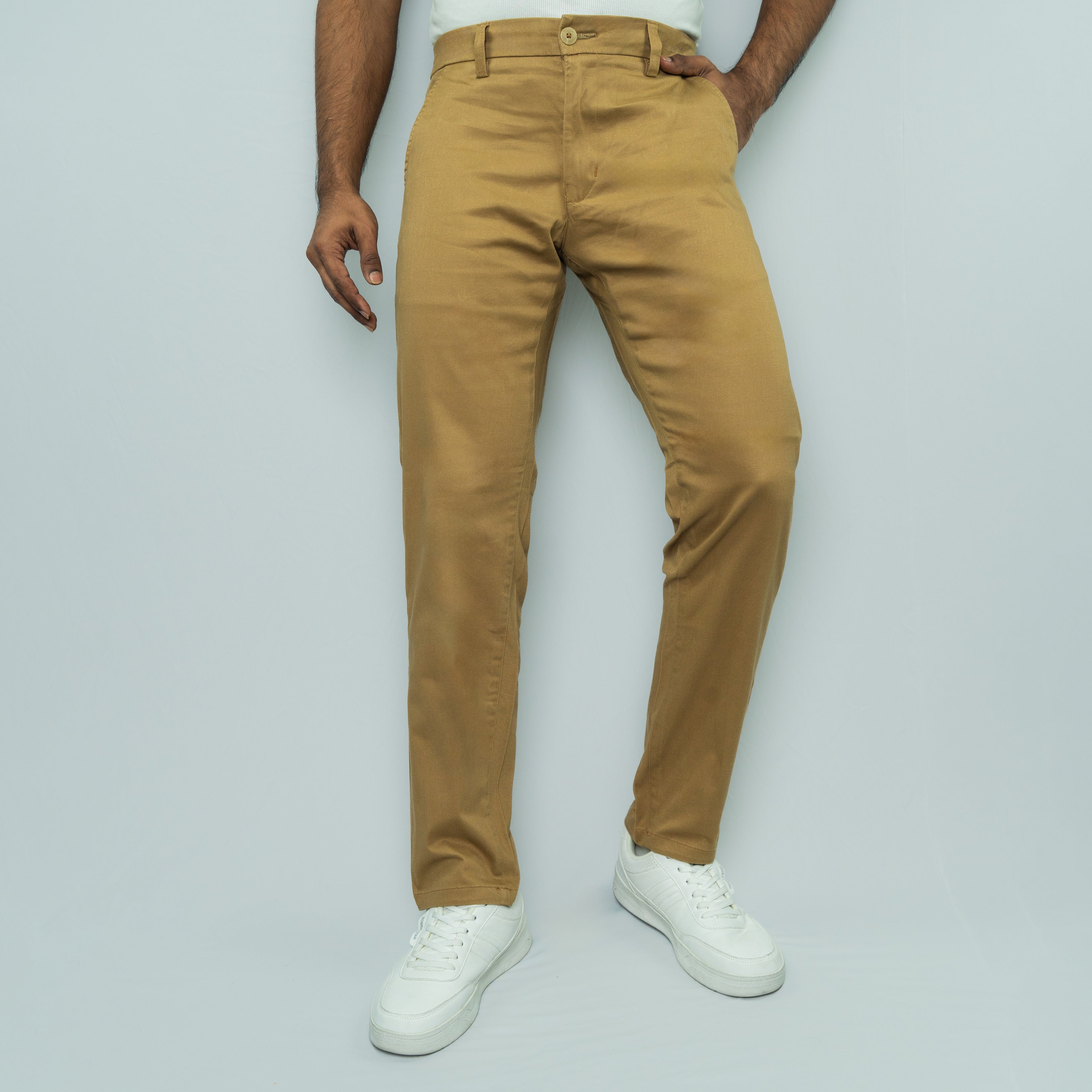 Premium Chino Twill Pant (Khaki)