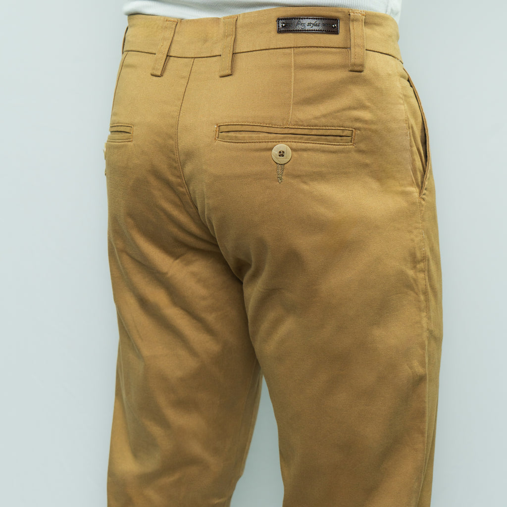 Premium Chino Twill Pant (Khaki)