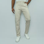 Premium Chino Twill Pant (Light Beige)