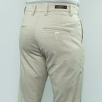 Premium Chino Twill Pant (Light Beige)