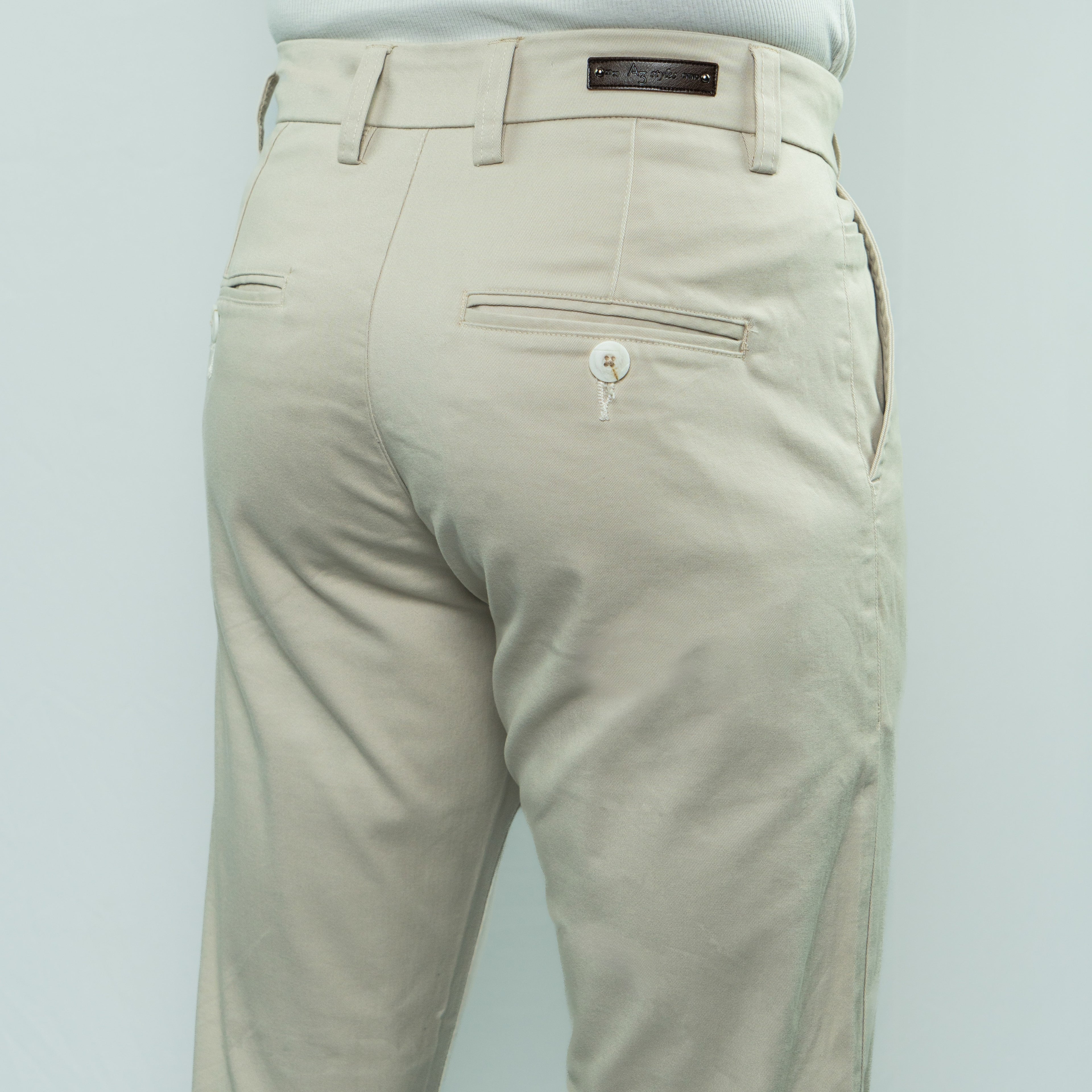 Premium Chino Twill Pant (Light Beige)