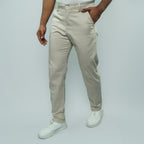 Premium Chino Twill Pant (Light Beige)
