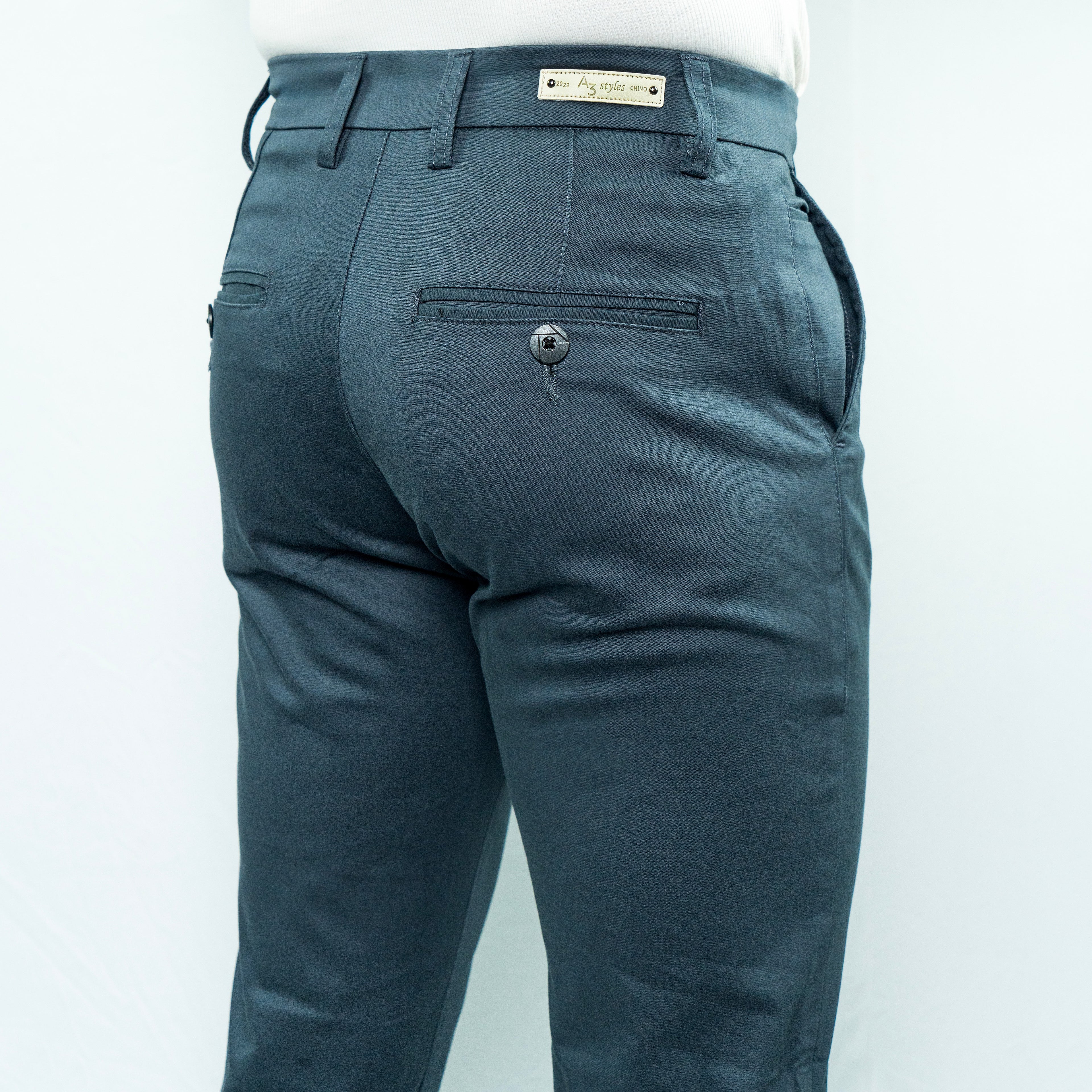 Premium Chino Twill Pant (Dark Grey)
