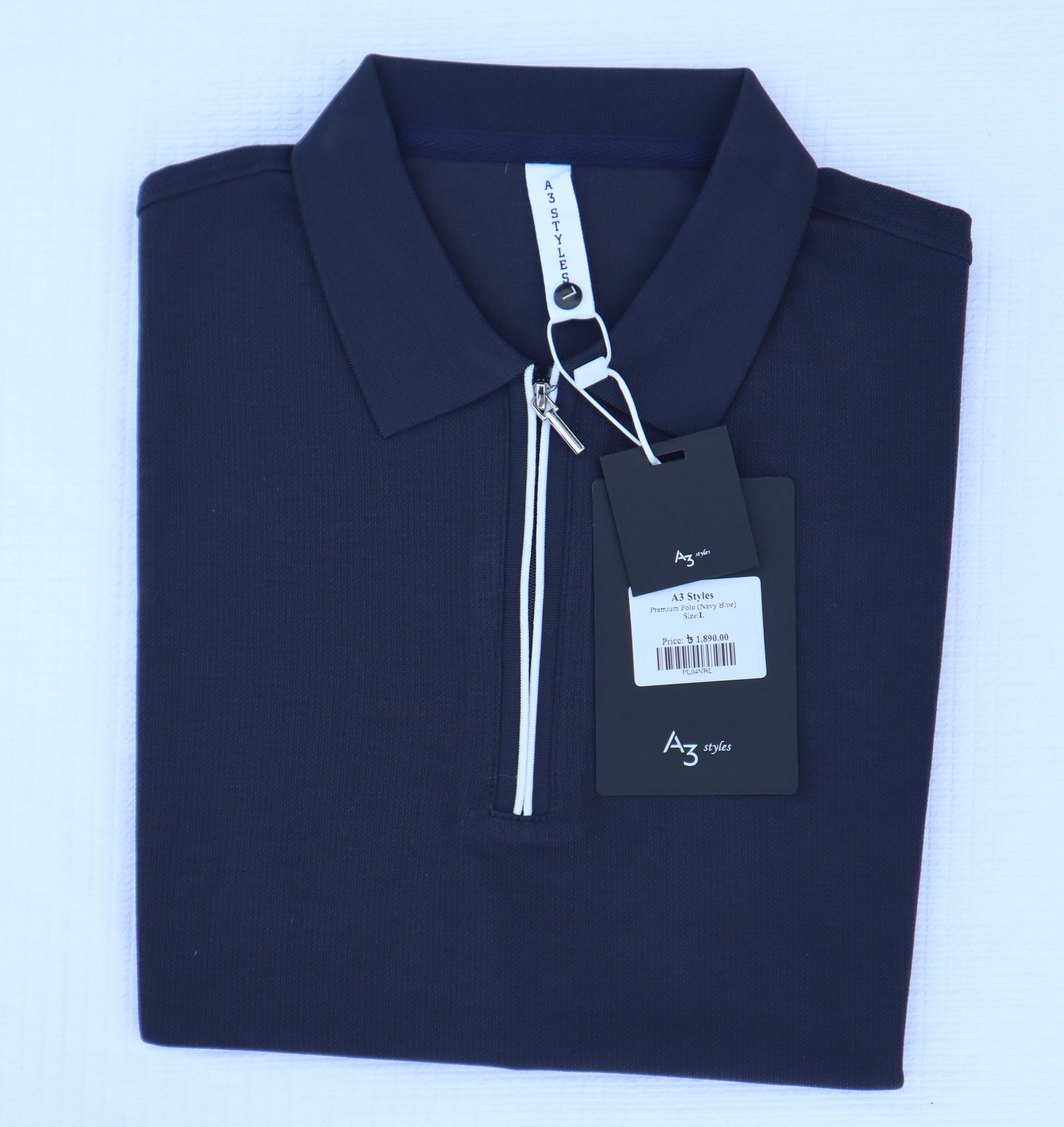 Premium Polo (Navy Blue)