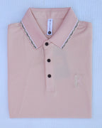 Premium Polo (Dusty Rose) – men's polo shirt by A3 Styles, photo 2