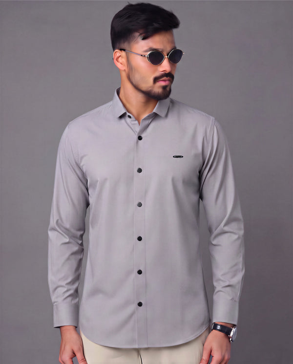 Bamboo Fiber Shirt (Light Ash)