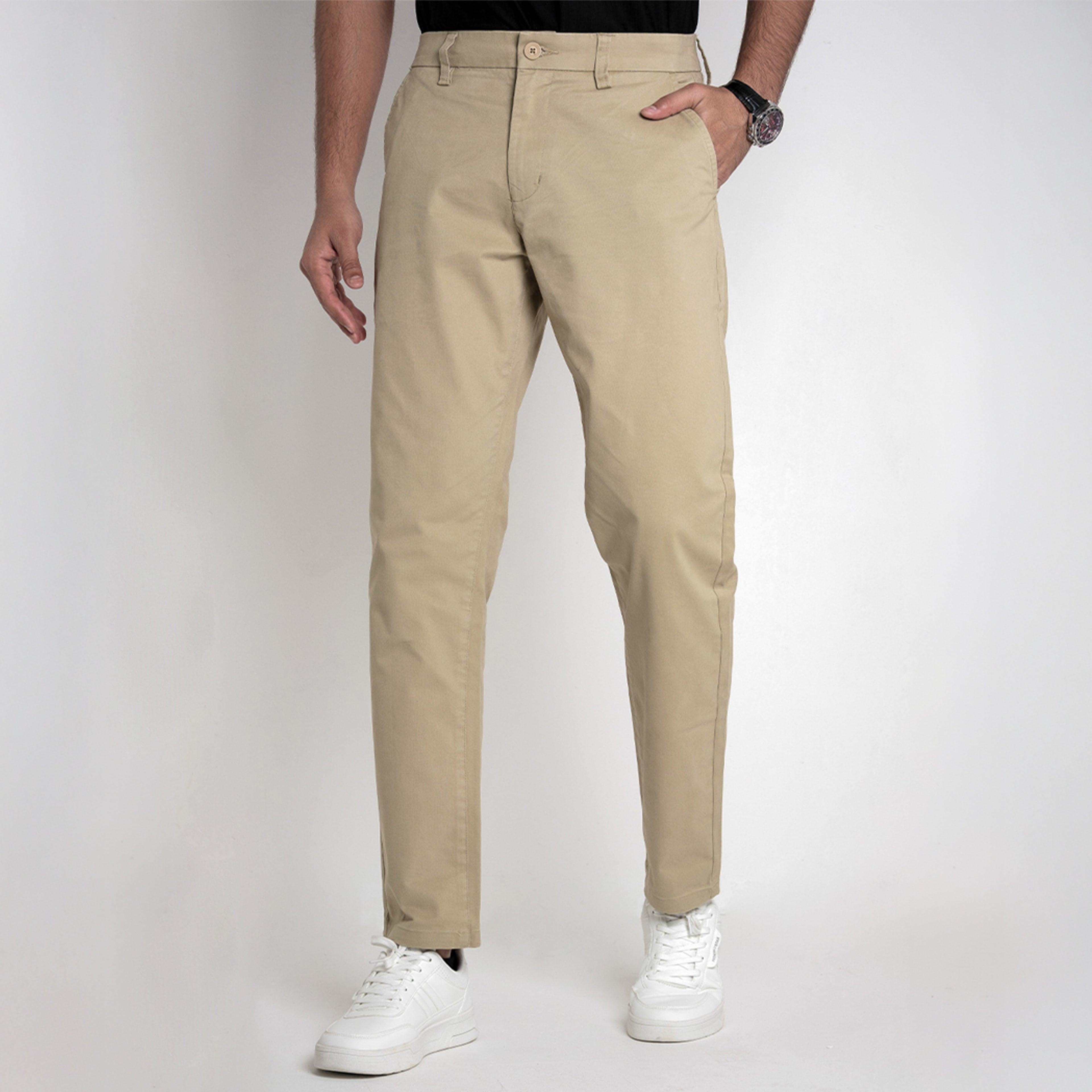 Premium Chino Pant- Light Khaki