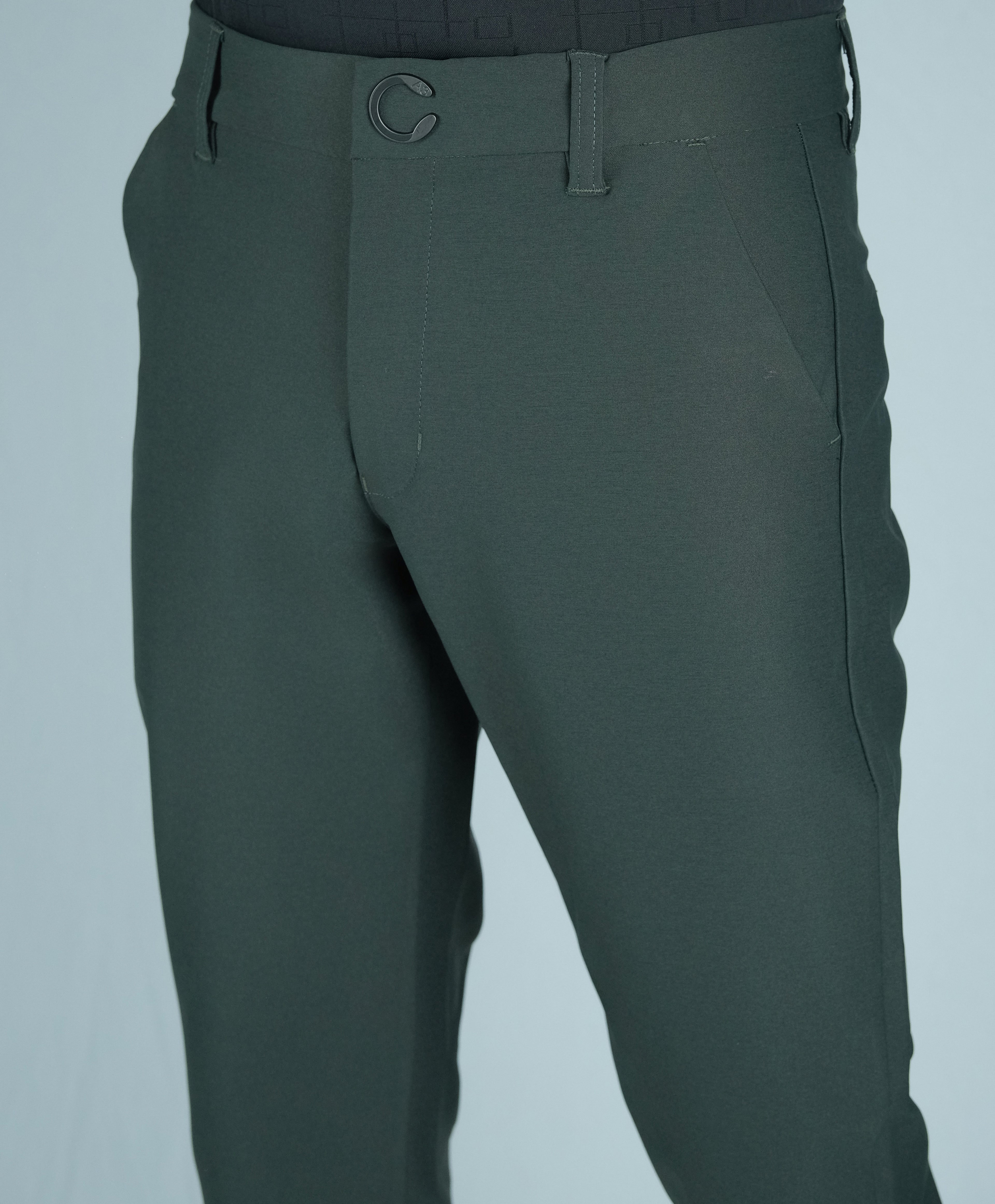 Premium Chinese Chino- Deep Green