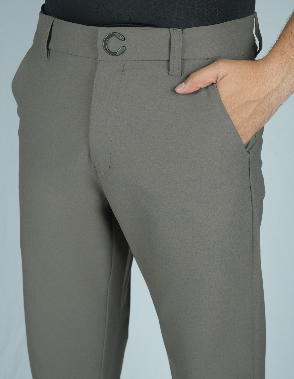 Premium Chinese Chino- Deep Ash