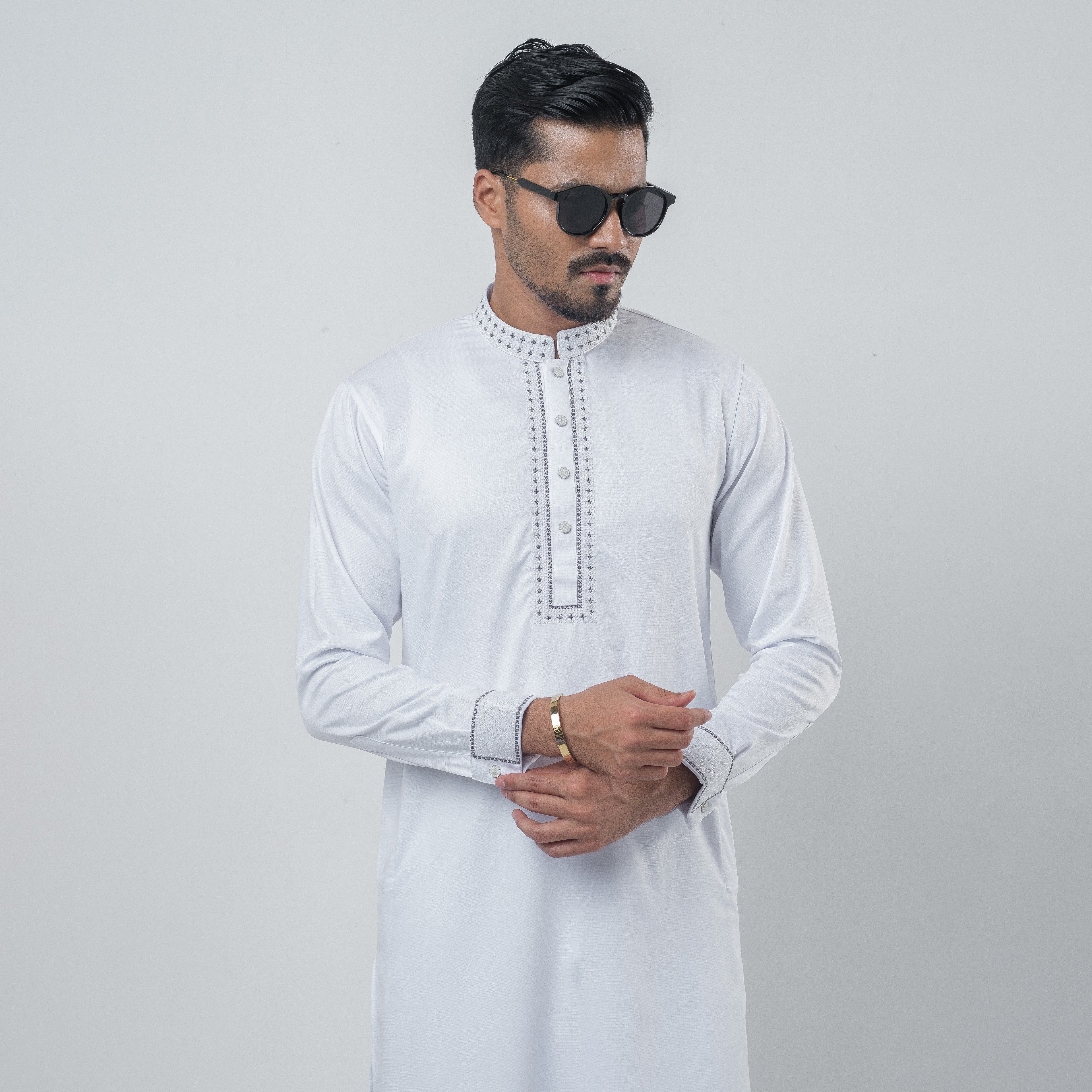 Exclusive Premium Panjabi (White)