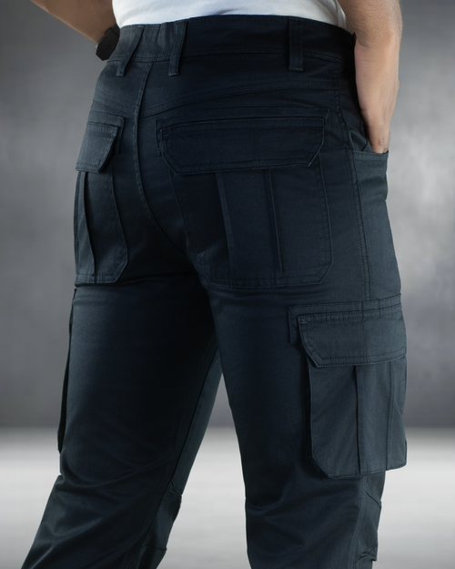 6 Pocket Cargo Pant – Navy Blue