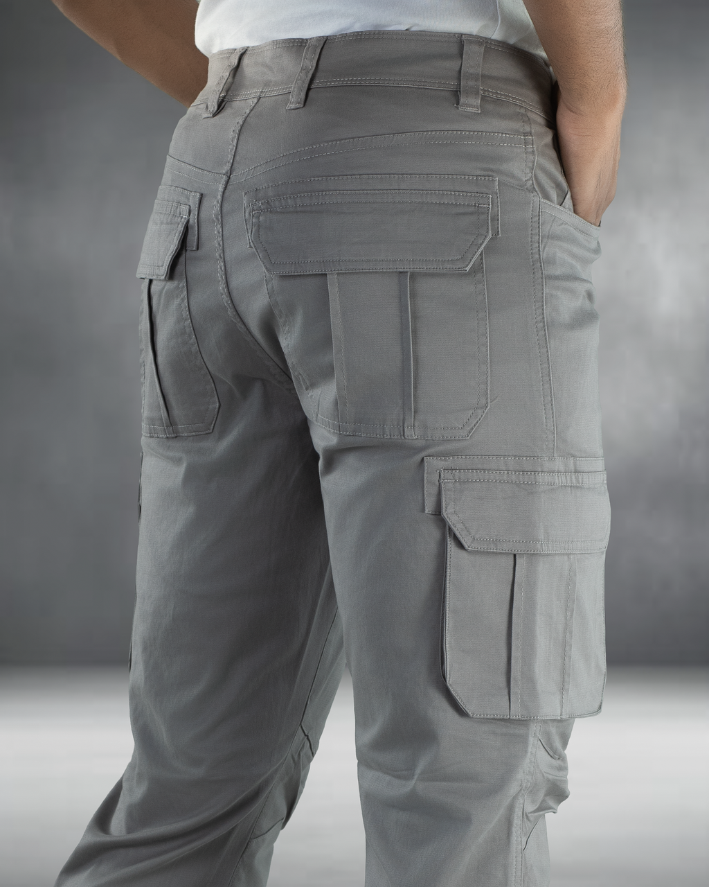 6 Pocket Cargo Pant – Ash