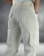 6 Pocket Cargo Pant – Off White