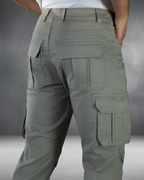 6 Pocket Cargo Pant – Stone Grey
