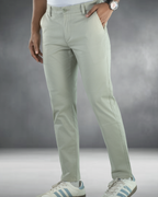 Premium Chino Twill Pant (Light Olive)