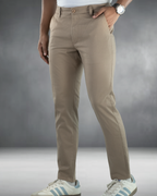 Premium Chino Twill Pant (Dark Brown)