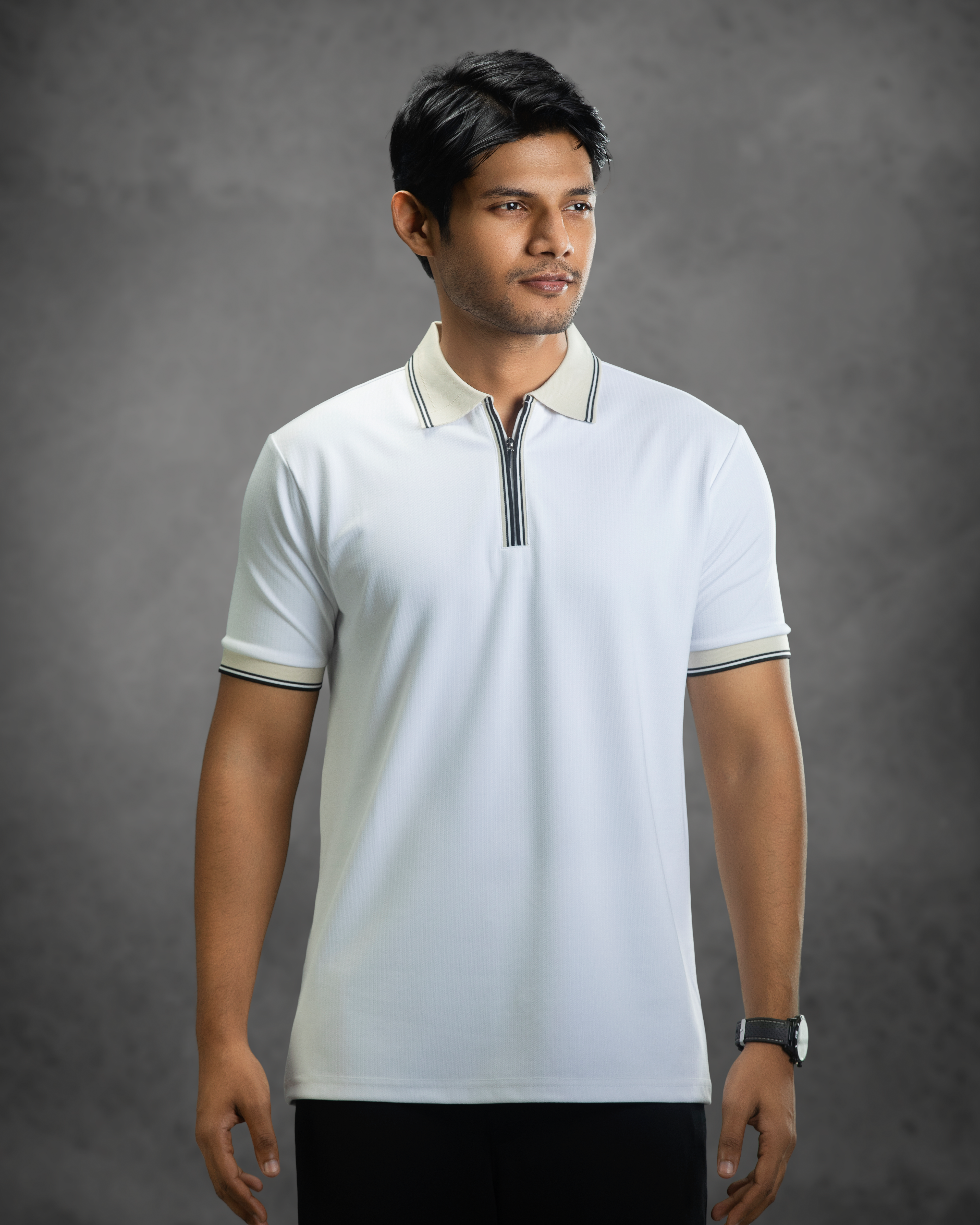 Premium Polo (White-2)