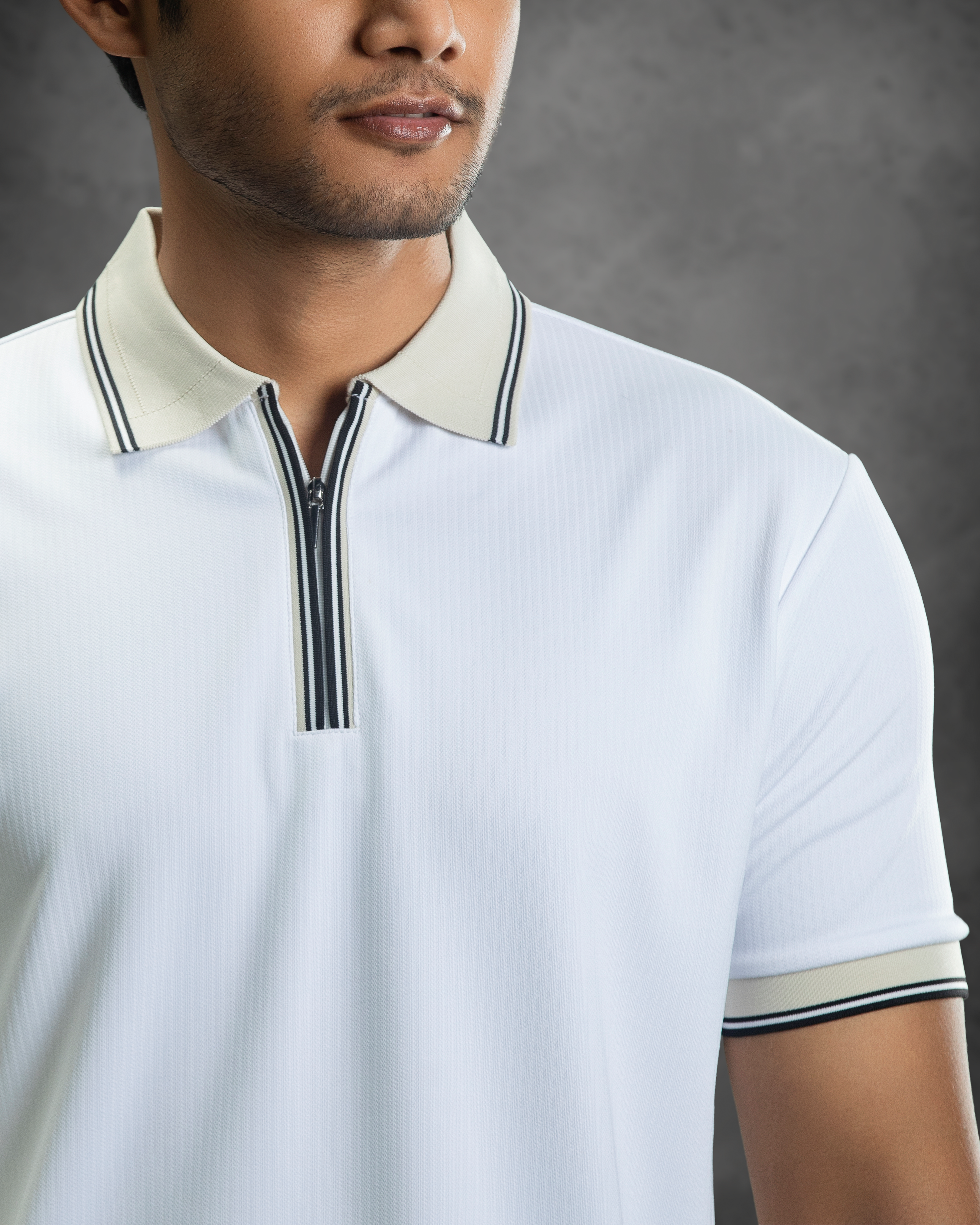 Premium Polo (White-2)