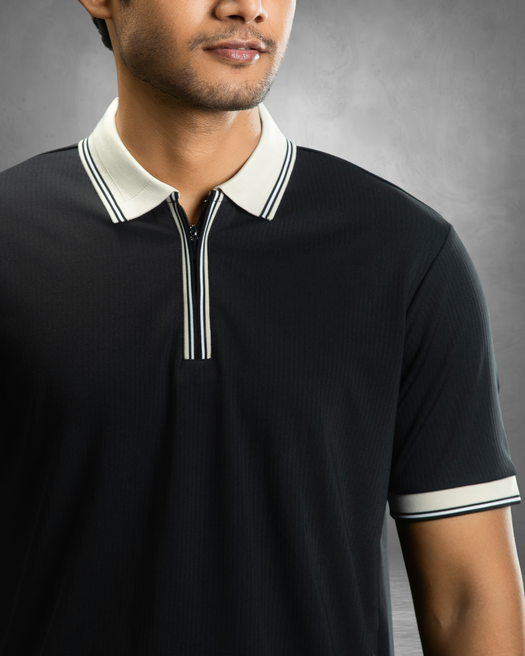 Premium Polo (Black-2)