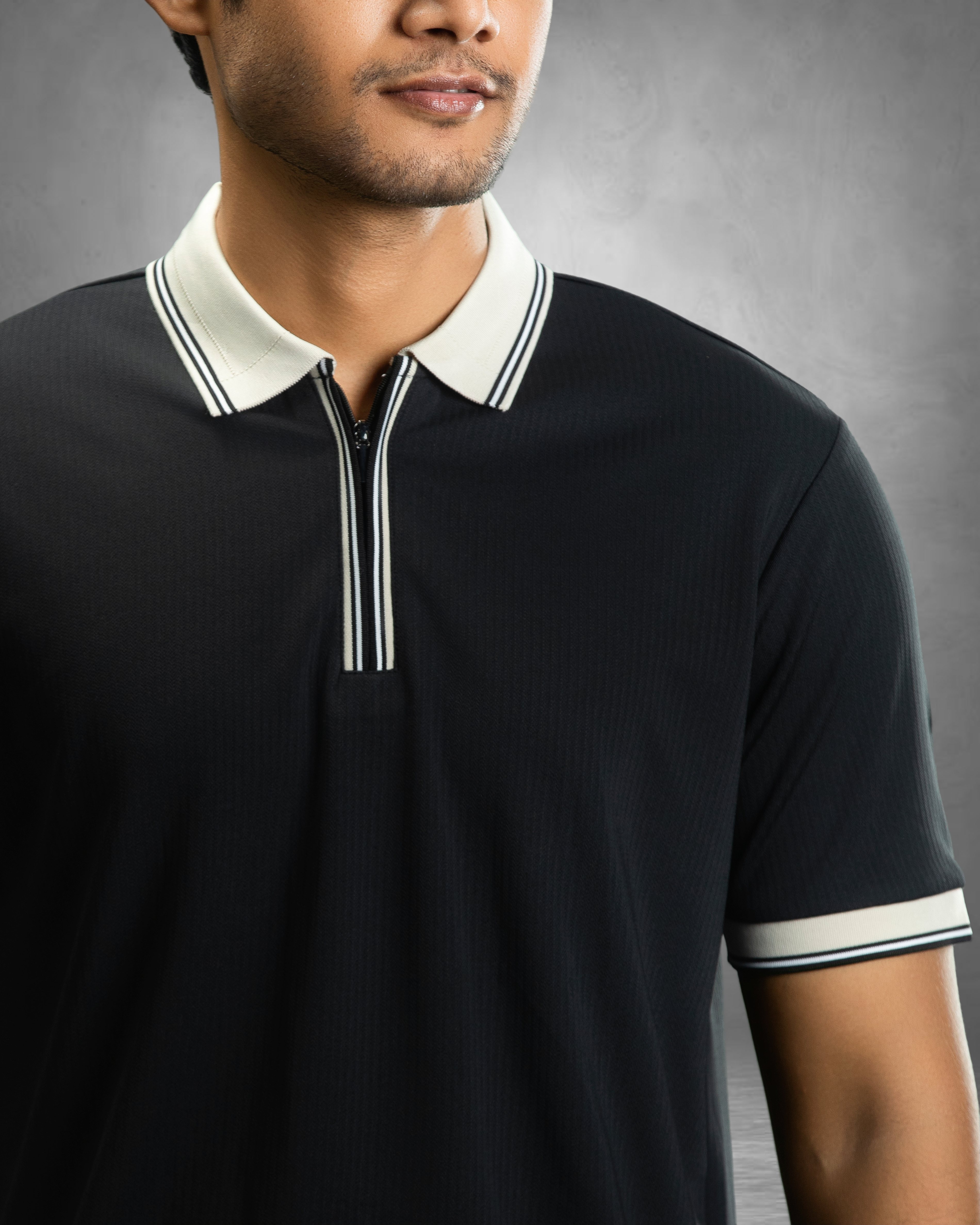 Premium Polo (Black-2)