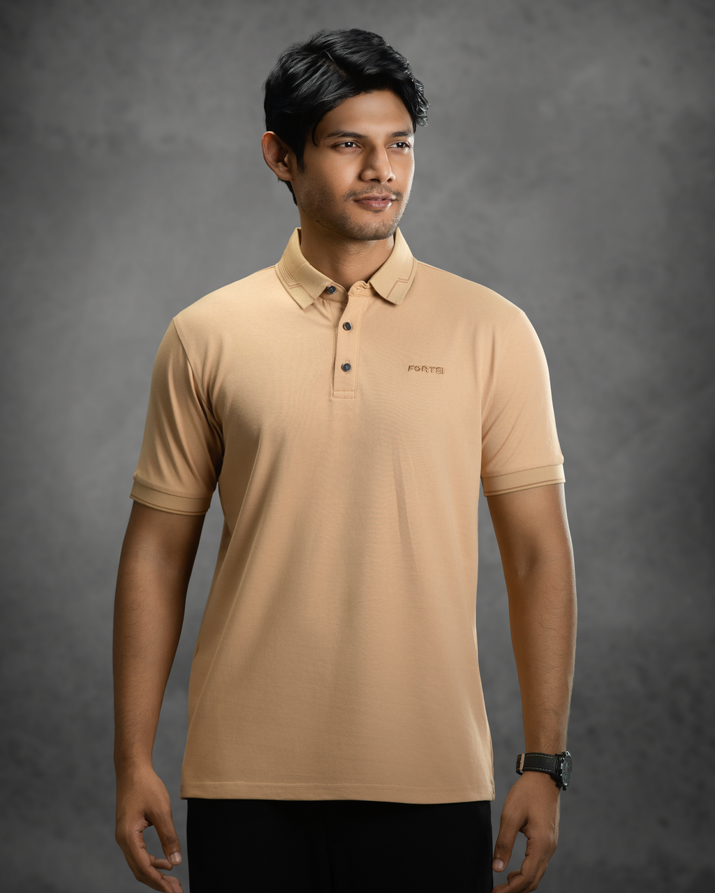Premium Polo (Khaki-3)