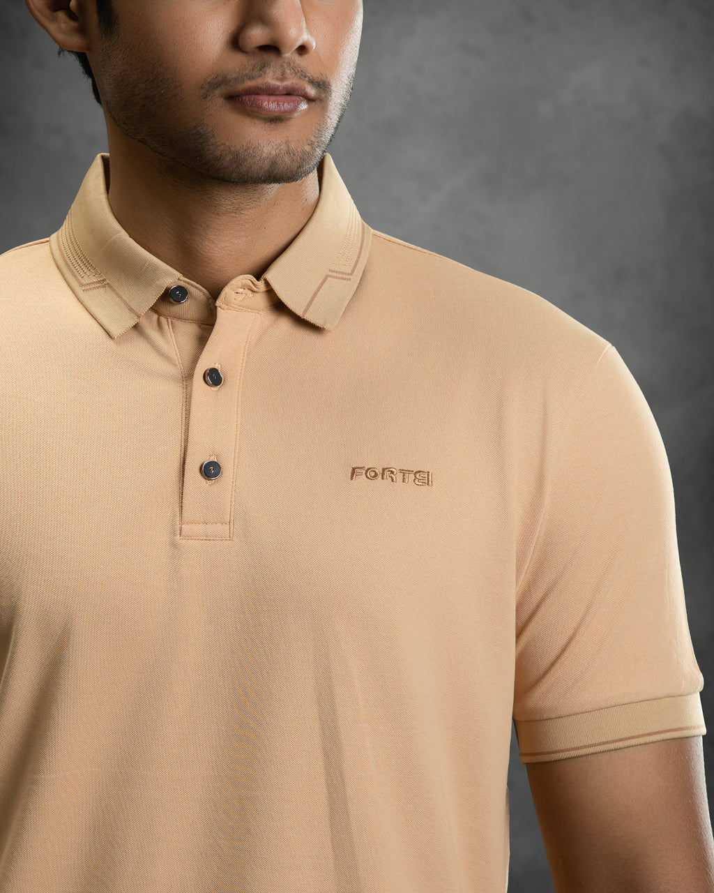 Premium Polo (Khaki-3)
