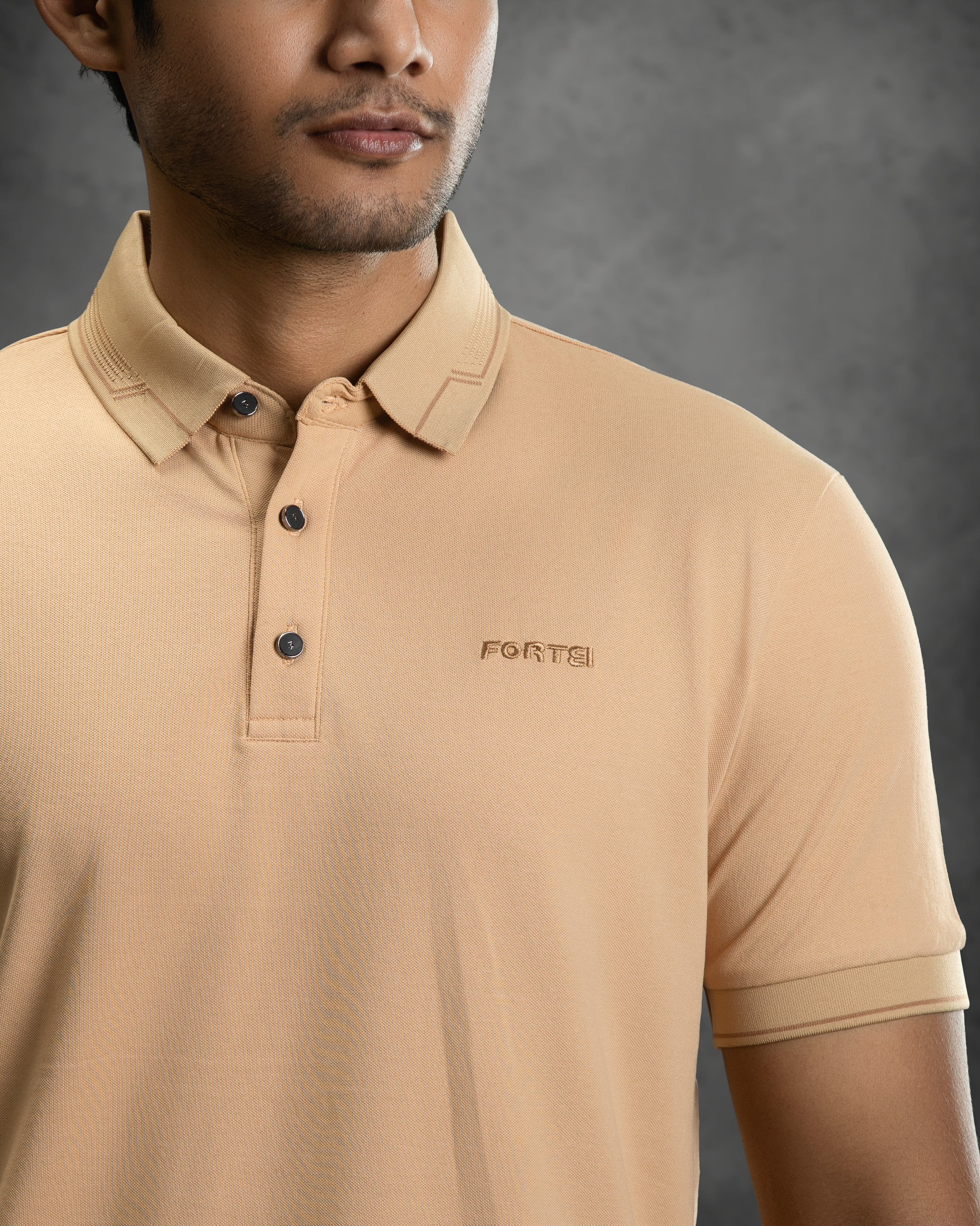 Premium Polo (Khaki-3)