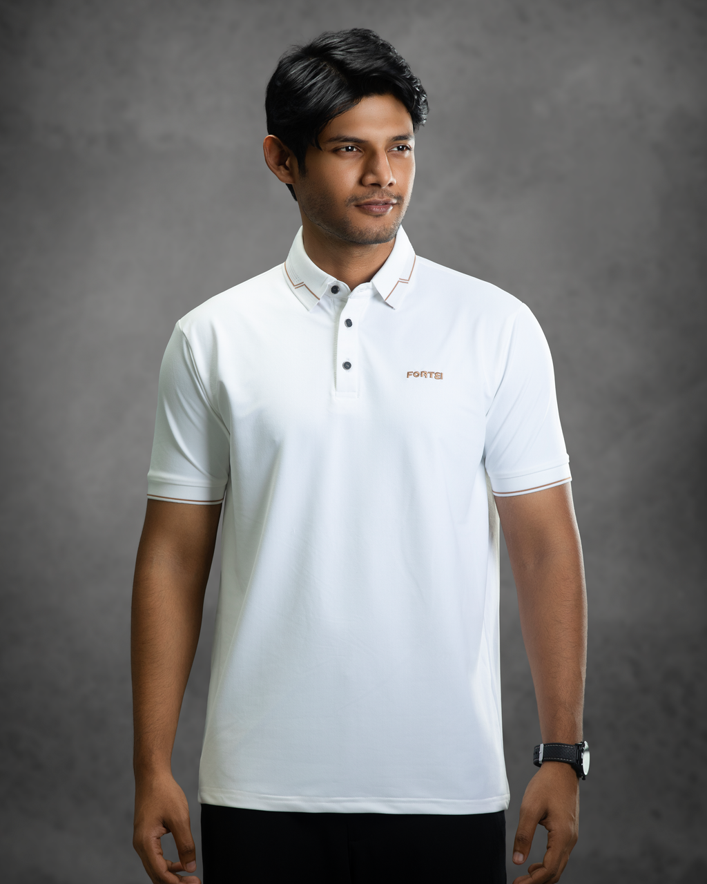 Premium Polo (White-3)