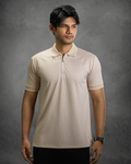 Premium Polo (Light Beige)
