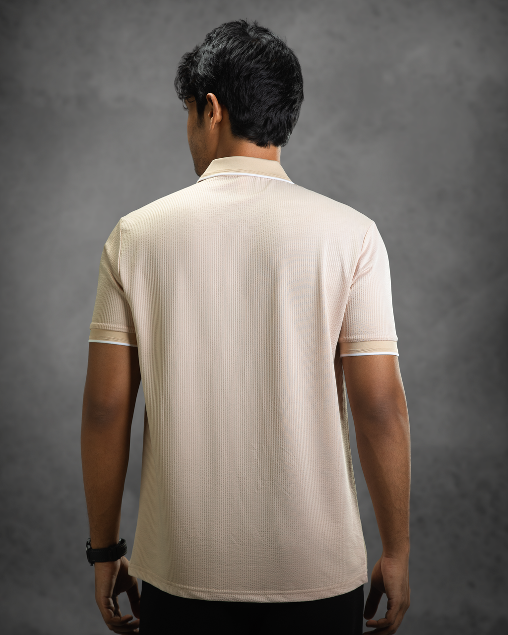 Premium Polo (Light Beige)