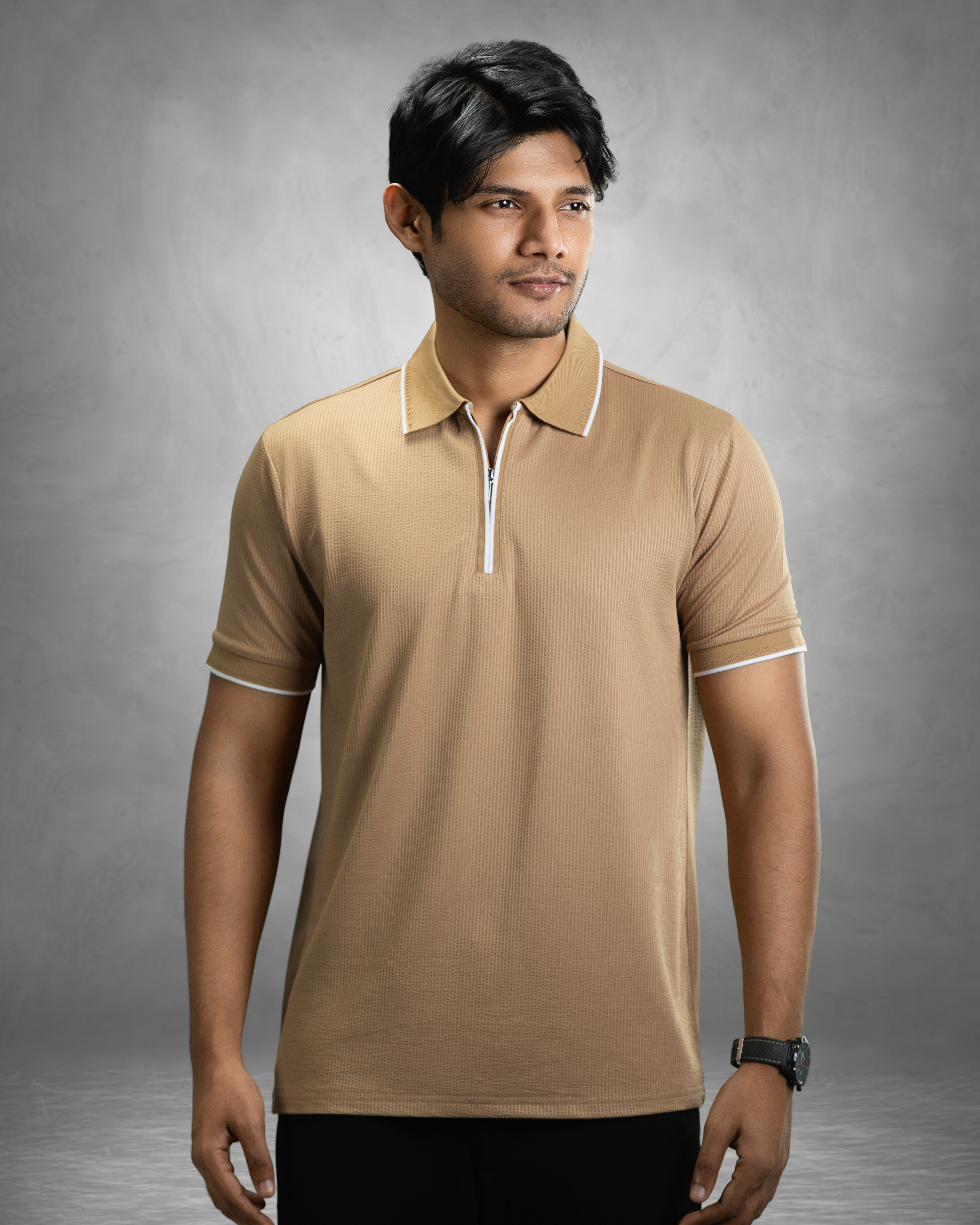 Premium Polo (Khaki)