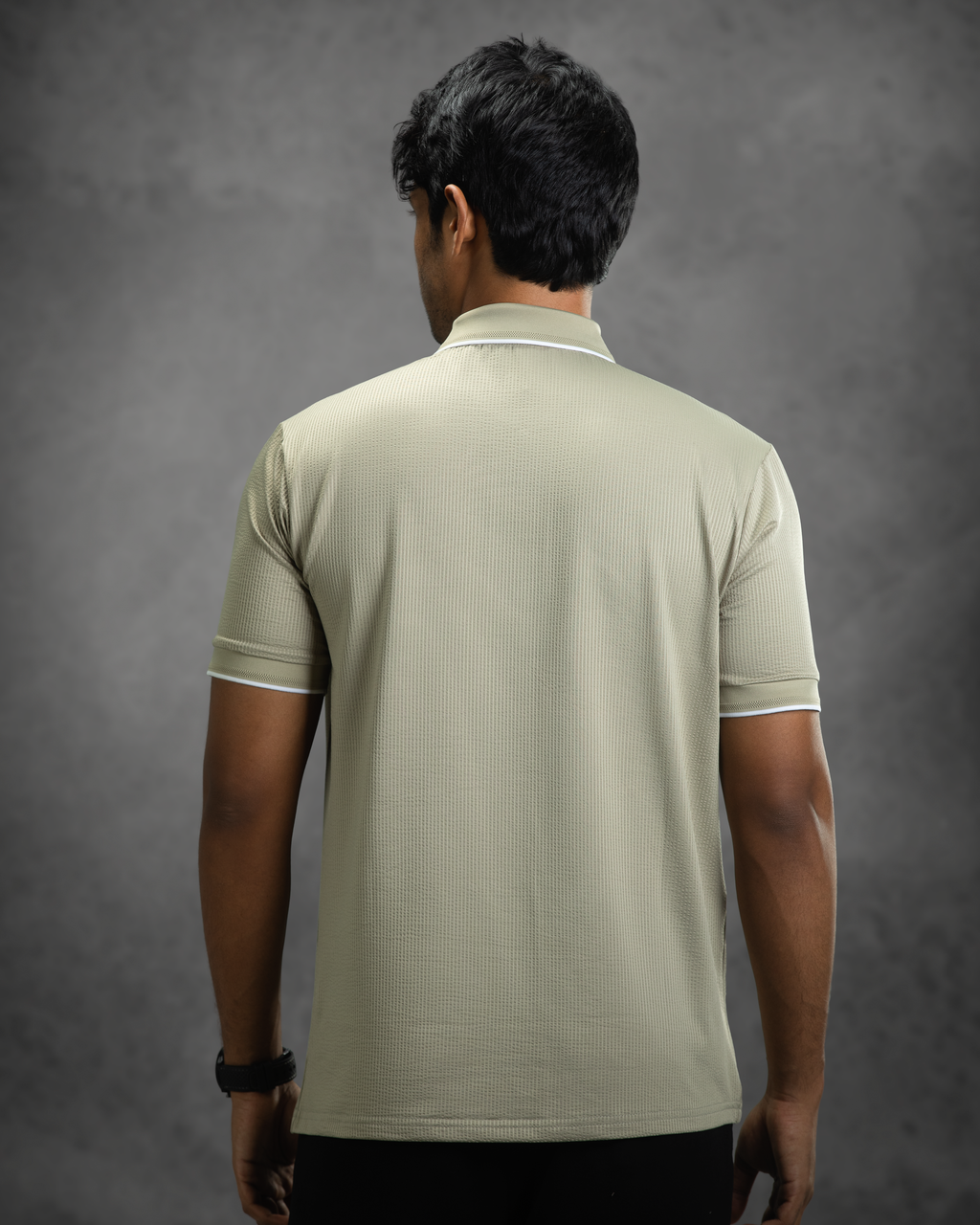 Premium Polo (Grey Olive)